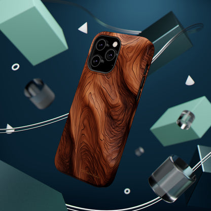 The "Eternal Woodgrain" Phone Case -MagSafe Tough Cases