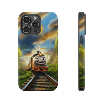 The "Smiling Express Train" Phone Case -Tough Cases