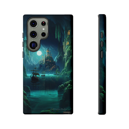 Introducing the "Moonlit Ancient City" Cell Phone Case – Explore Mysteries in the Glow of Moonlight -Tough Cases