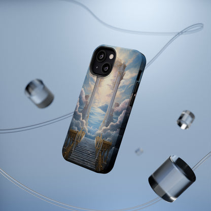 Introducing the "Celestial Gateway" Cell Phone Case – Elevate Your Device with Heavenly Splendor -MagSafe Tough Cases