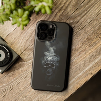 "Ethereal Skull Noir" -MagSafe Tough iPhone Cases