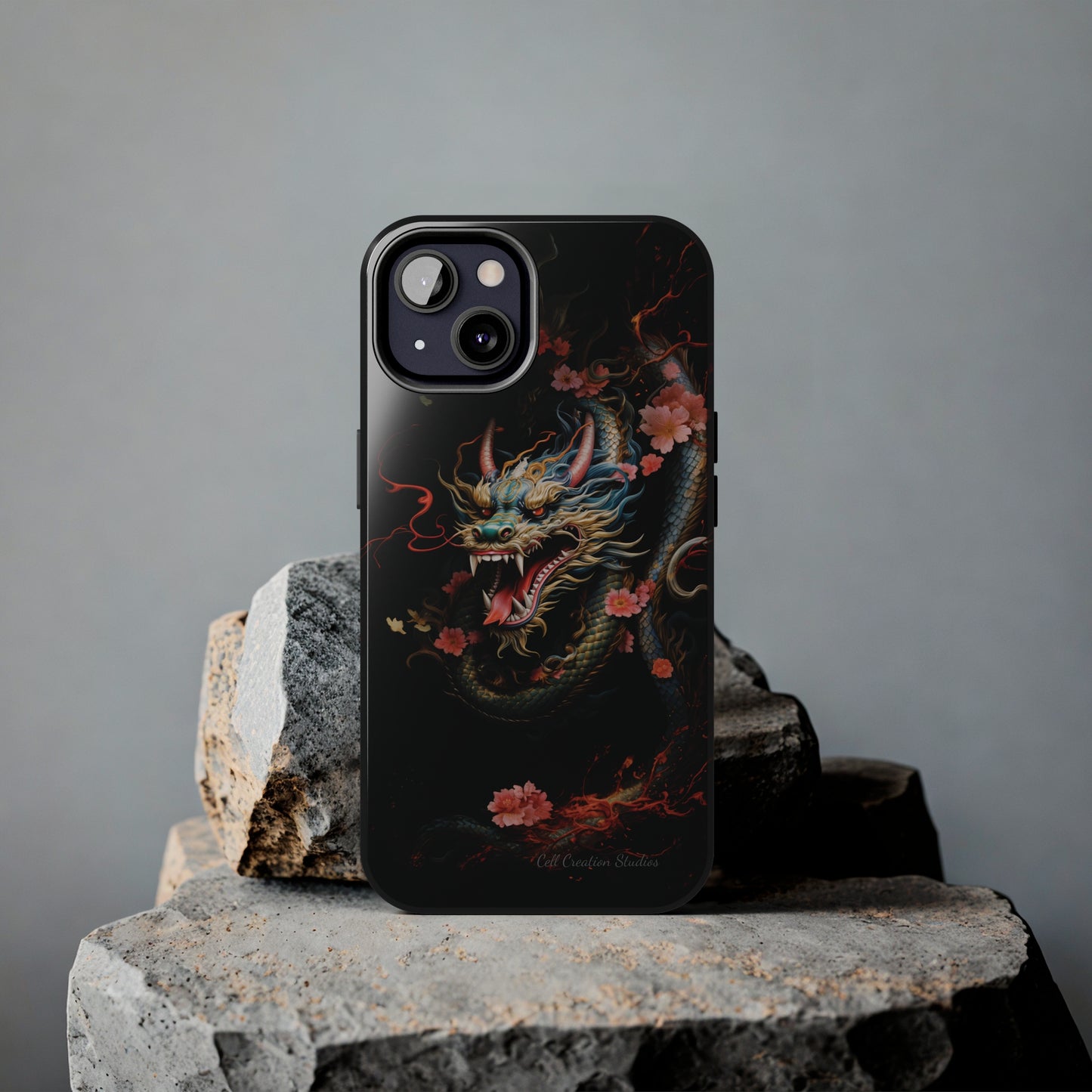 Introducing the "Mystical Japanese Dragon" Cell Phone Case – Unleash the Dragon's Power -Tough Phone Cases