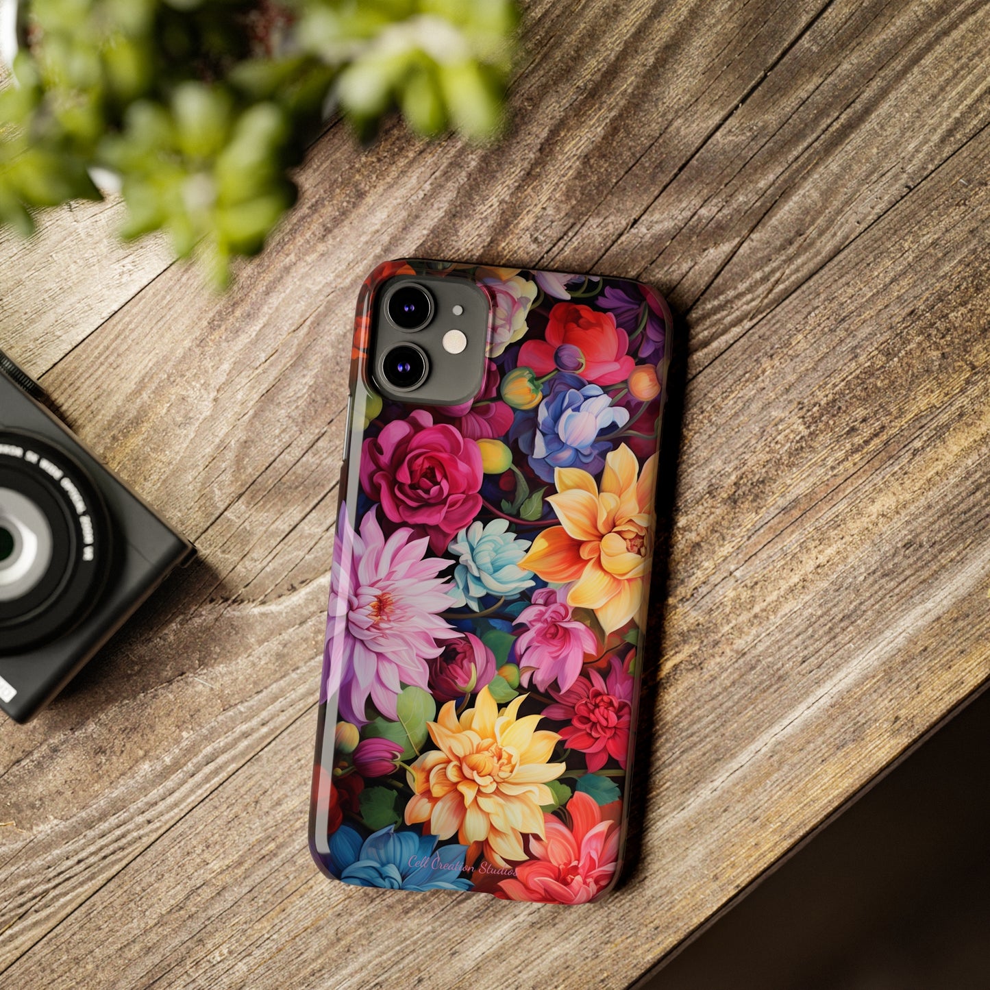 Introducing the "Blossom Beauty" Cell Phone Case – Elevate Your Style with Floral Charm -Slim Phone Cases