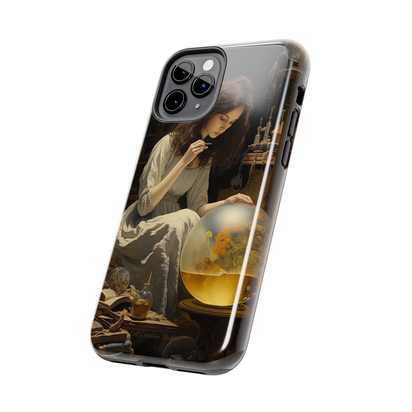 Introducing the "Mystic Botanist" Cell Phone Case – Discover the Secrets Within -Tough Phone Cases