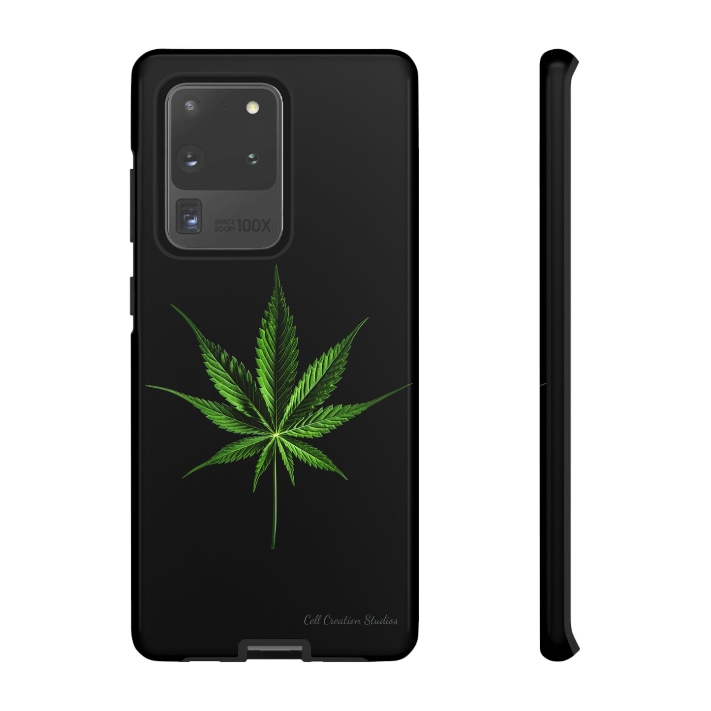 "Cannabis Chic" Marijuana Leaf Phone Case -Tough Cases