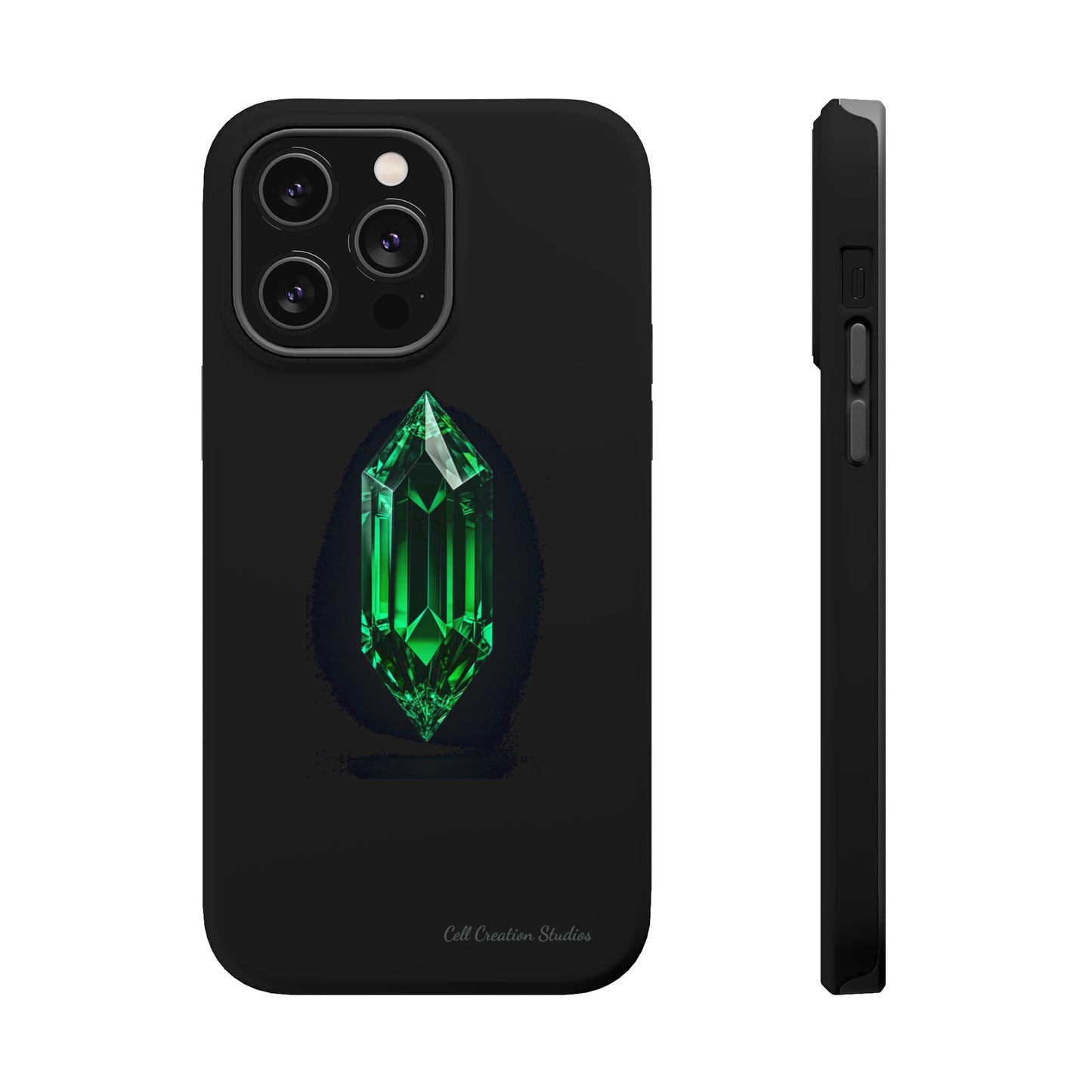 "Emerald Elegance" Phone Case -MagSafe Tough Cases