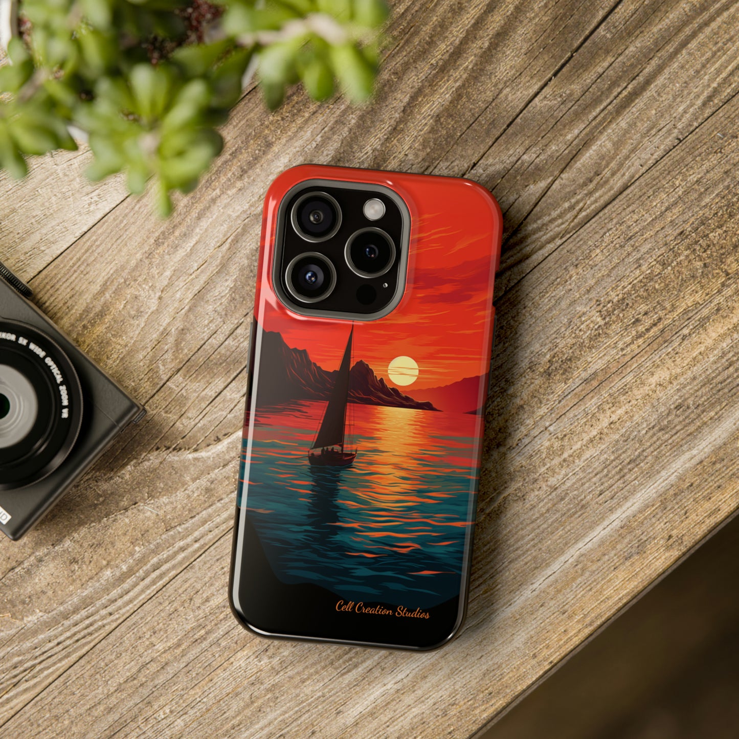 "Serenity at Sunset" -MagSafe Tough iPhone Cases