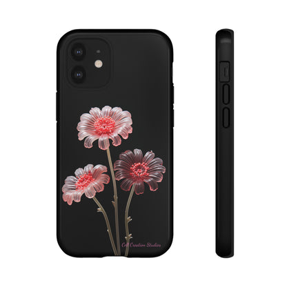 The "Desert Rose Glass Blossom" Phone Case -Tough Cases