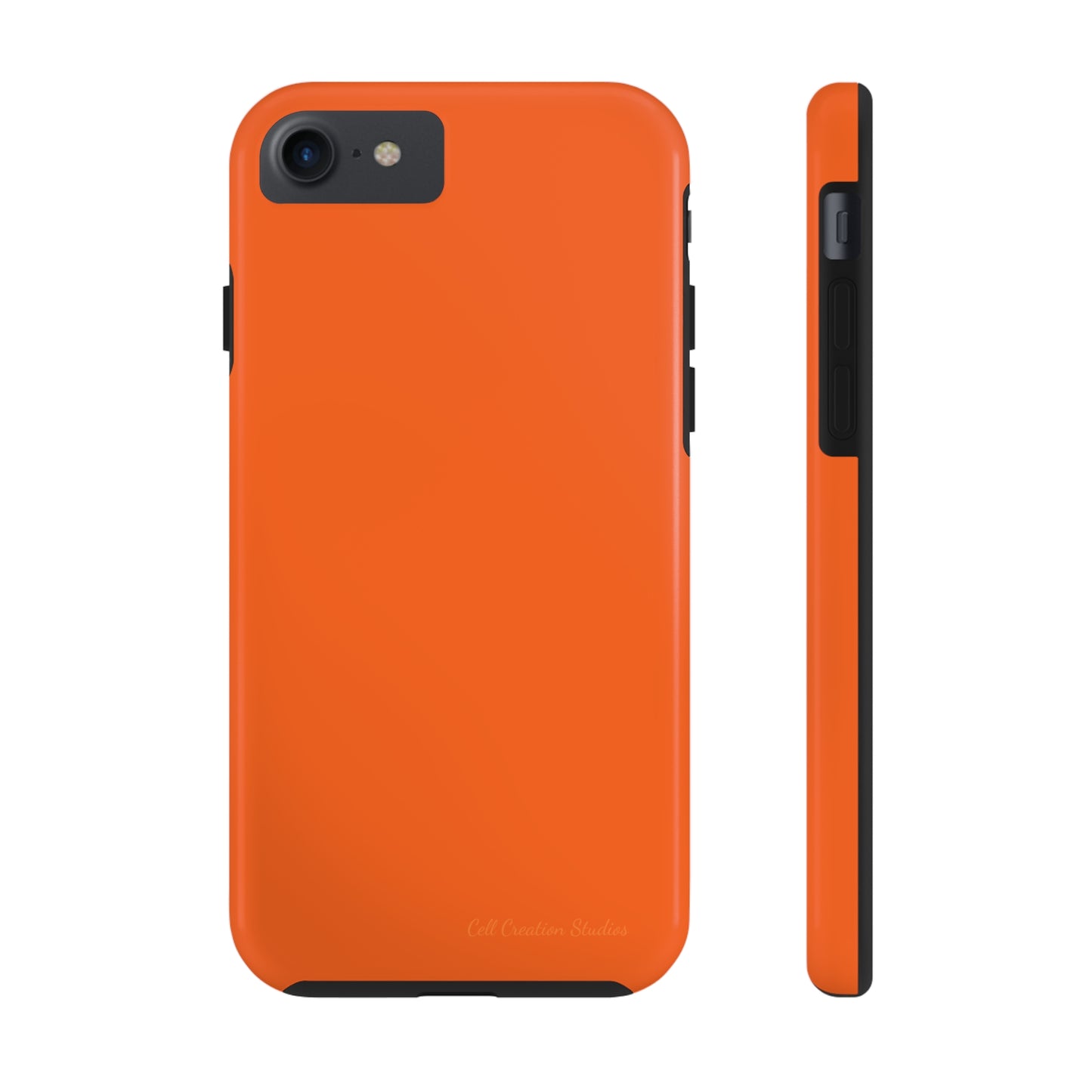 "Orange Burst" -Tough iPhone Cases