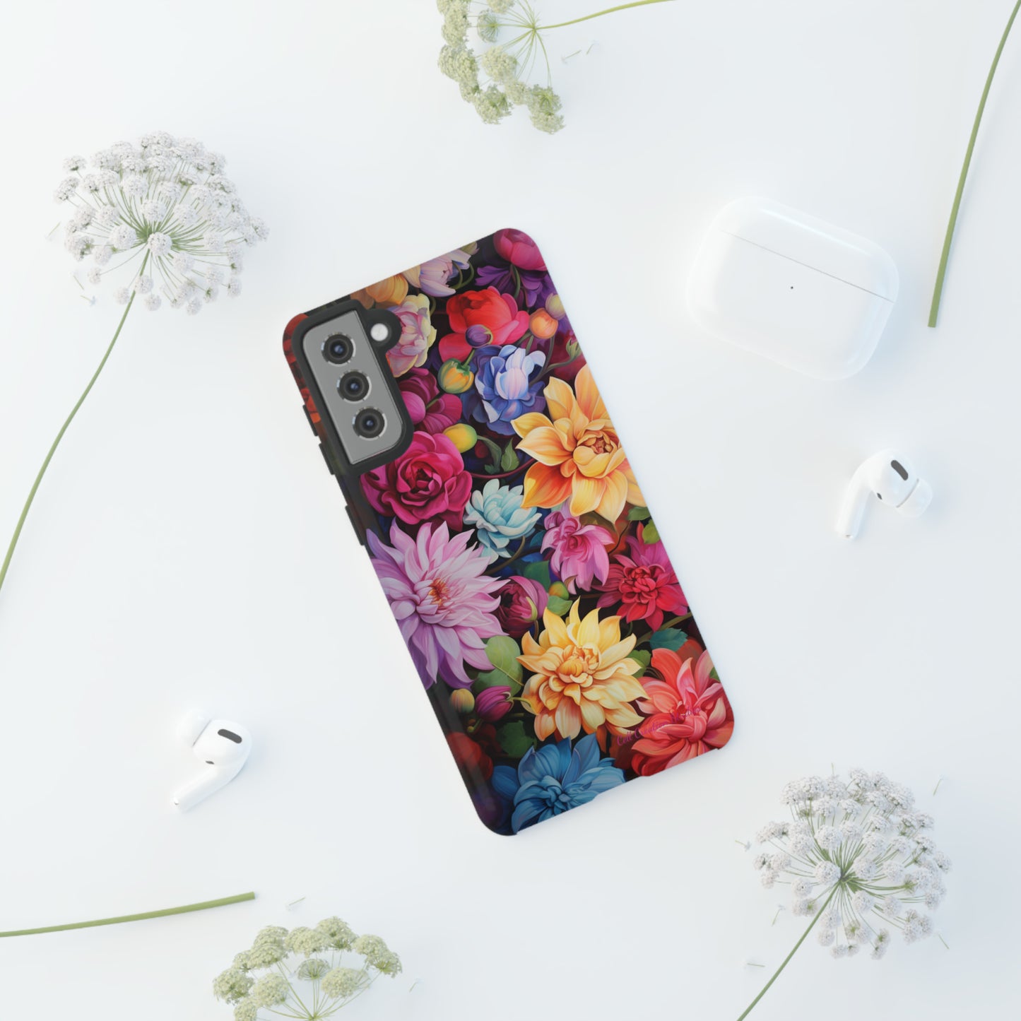 Introducing the "Blossom Beauty" Cell Phone Case – Elevate Your Style with Floral Charm -Tough Cases