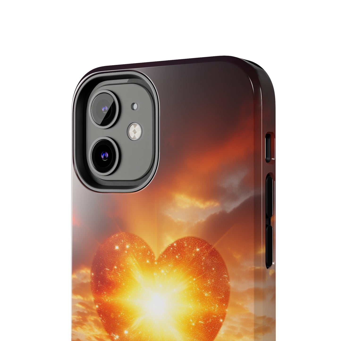 Introducing the "Sunlit Heart" Cell Phone Case – Embrace Love and Radiance -Tough Phone Cases