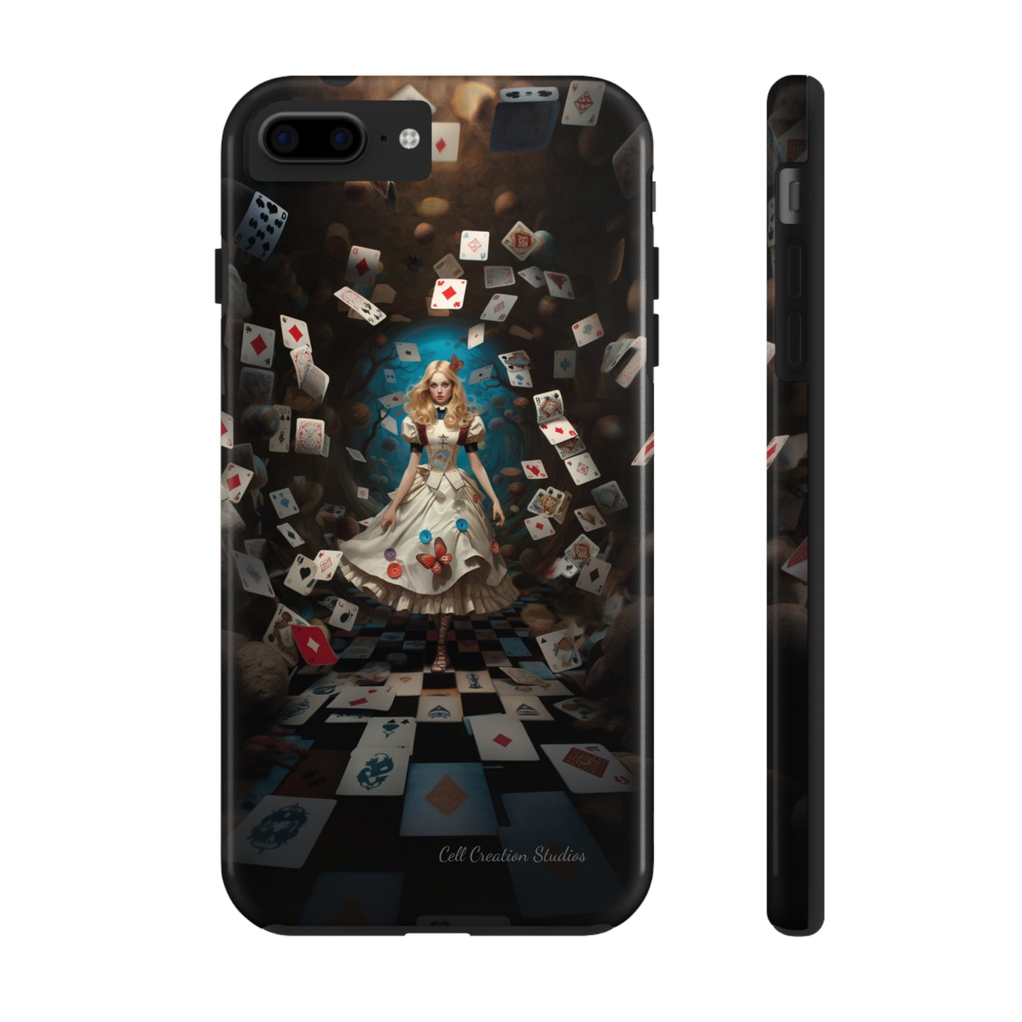 Introducing the "Alice in Wonderland" Cell Phone Case – A Journey Through Imagination -Tough Phone Cases