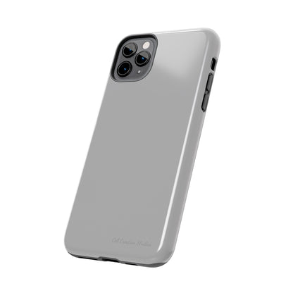 "Sleek Silver Essence" -Tough iPhone Cases