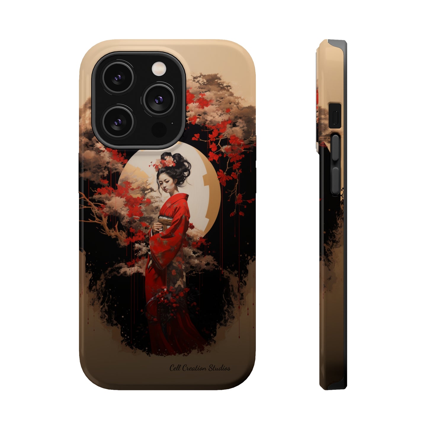 "Japanese Geisha Art" Phone Case -MagSafe Tough Cases