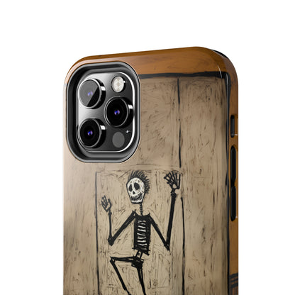 "Groovy Bones Skeleton" -Tough iPhone Cases