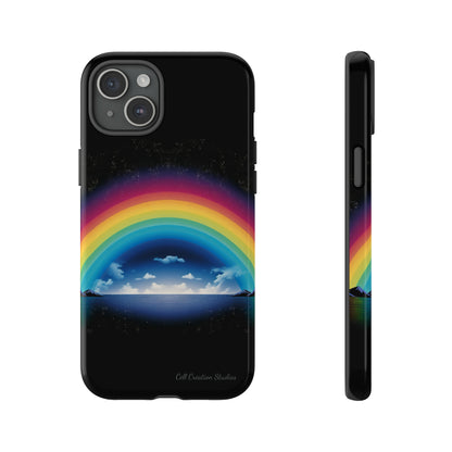 "Vibrant Skies: Rainbow Sunset" Cell Phone Case -Tough Cases