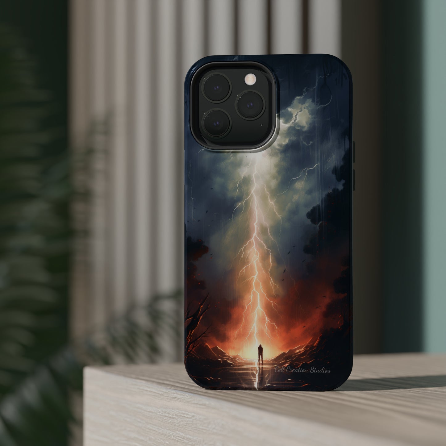 Introducing the "Thunderstrike" Cell Phone Case – Feel the Pulse of the Storm -MagSafe Tough Cases