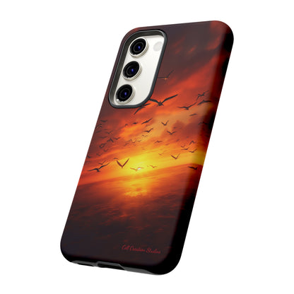 Introducing the "Sunset Soar" Cell Phone Case – Embrace Freedom and Beauty -Tough Cases