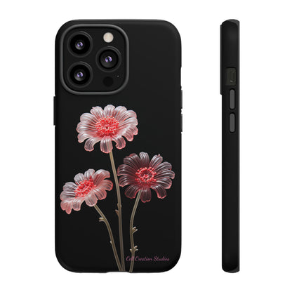 The "Desert Rose Glass Blossom" Phone Case -Tough Cases