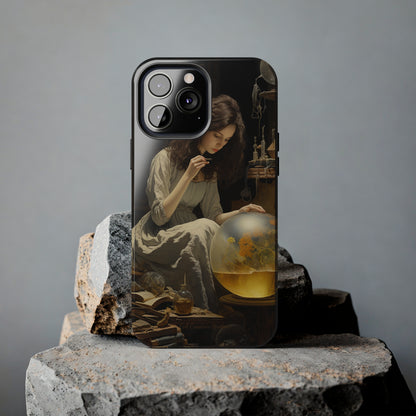 Introducing the "Mystic Botanist" Cell Phone Case – Discover the Secrets Within -Tough Phone Cases