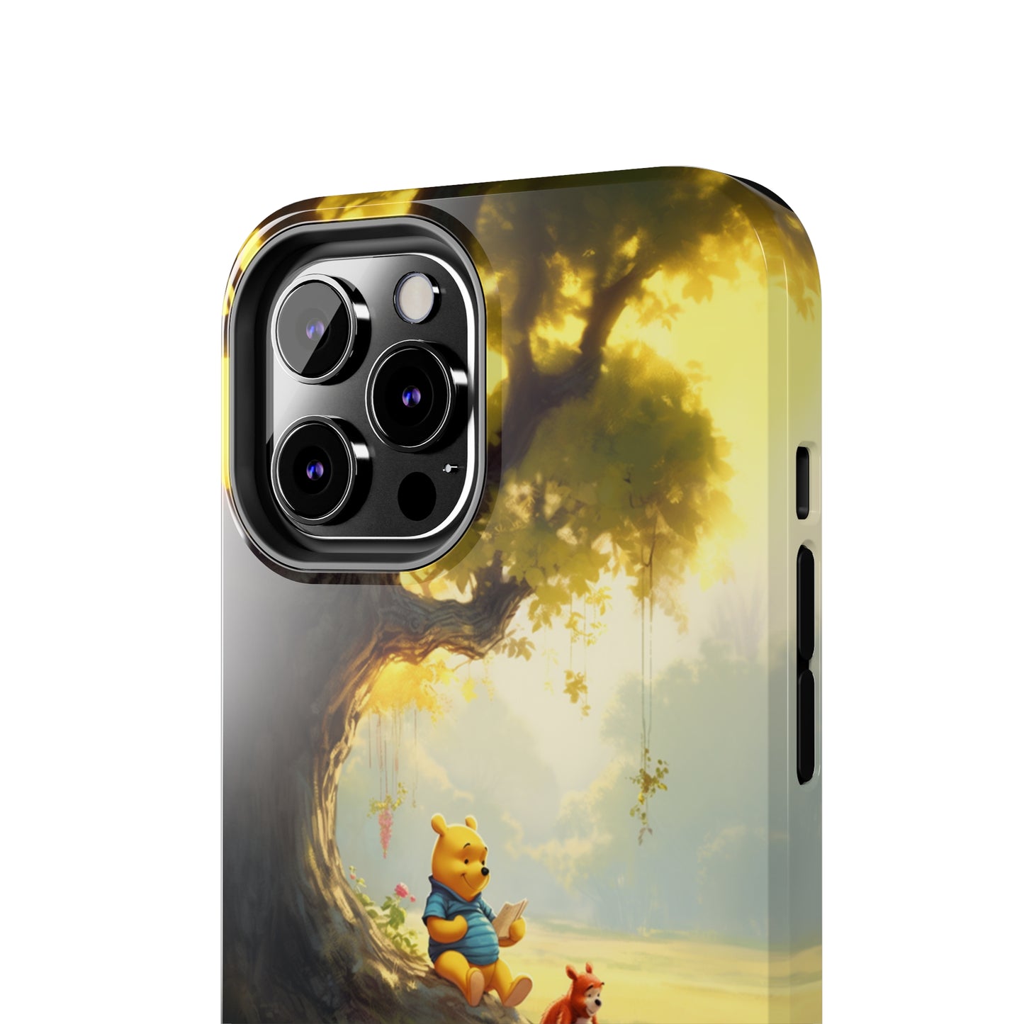 Introducing the "Winnie-The-Pooh Storytime" Cell Phone Case – A Nostalgic Journey with Friends -Tough Phone Cases