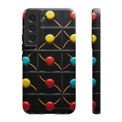 "Vibrant Spheres Fusion" -Tough Phone Cases