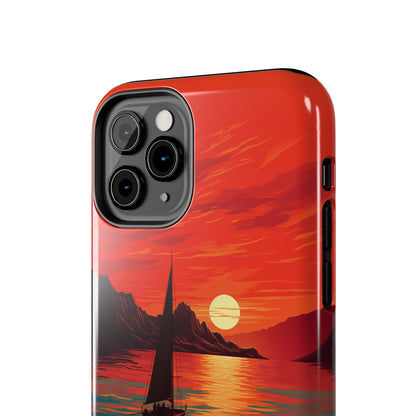 "Serenity at Sunset" -Tough iPhone Cases