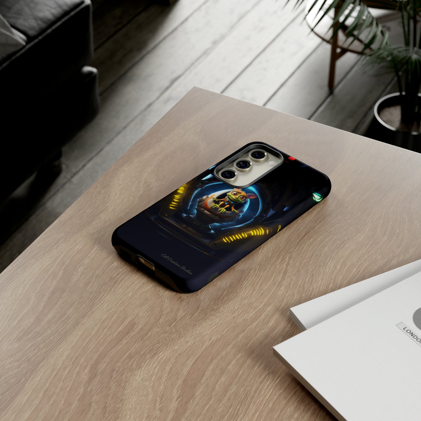 The "Galactic Explorer Alien Spaceship" Phone Case -Tough Cases