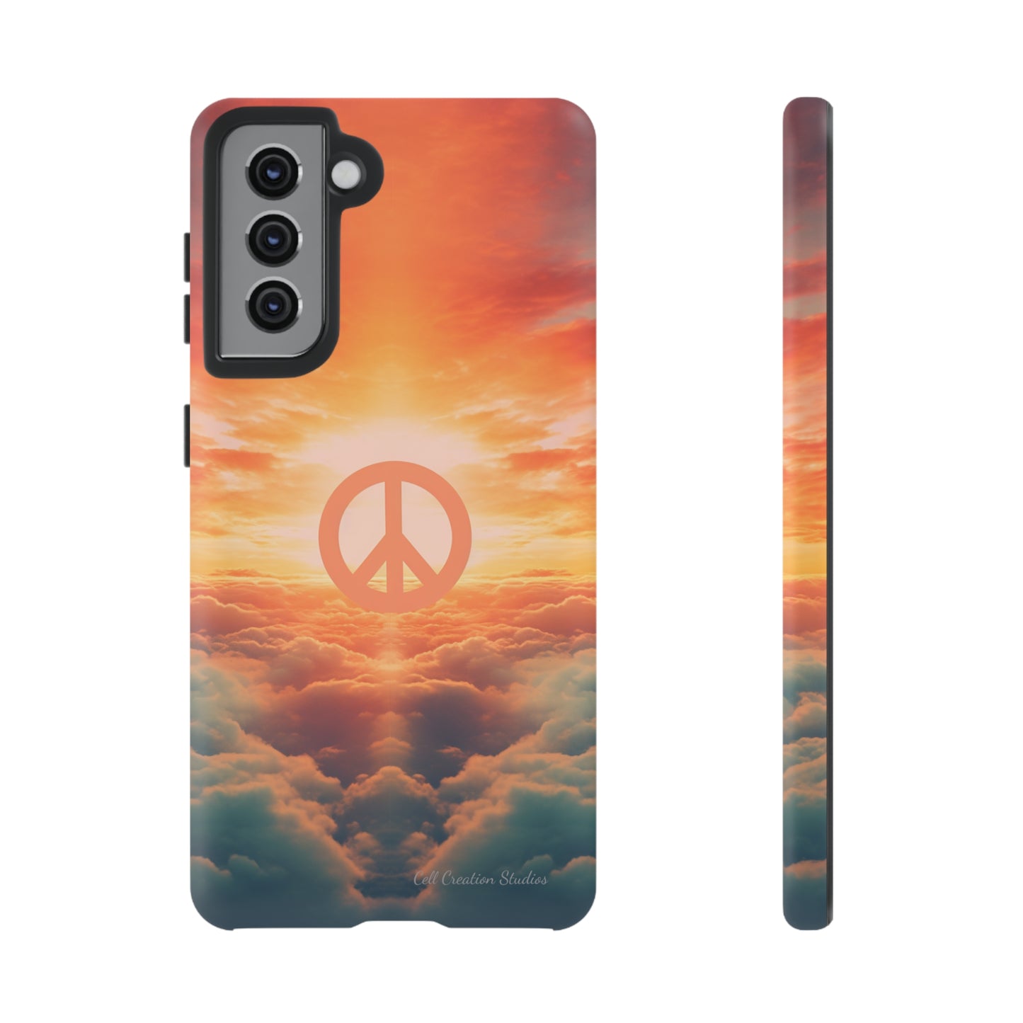 Introducing the "Sky Peace" Cell Phone Case – Carry Tranquility in Your Pocket -Tough Cases