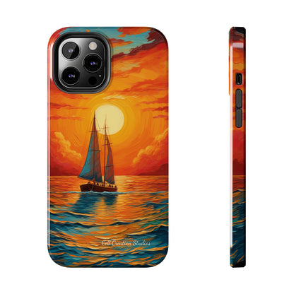 "Sailboat Sunset" -Tough iPhone Cases