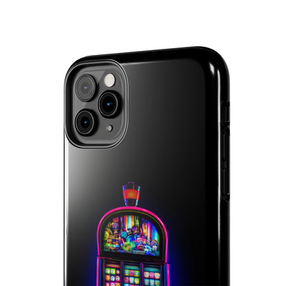 Introducing the "Vibrant Slot Frenzy" Cell Phone Case – Experience the Thrill of Colors and Luck -Tough Phone Cases