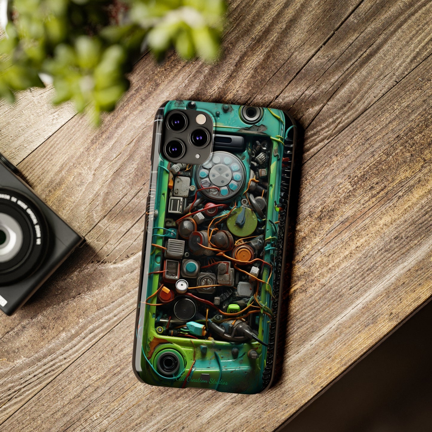 Introducing the "Mechanical Wonders" Cell Phone Case – Peek Inside with Intricate Cell Phone Inner Workings -Slim Phone Cases