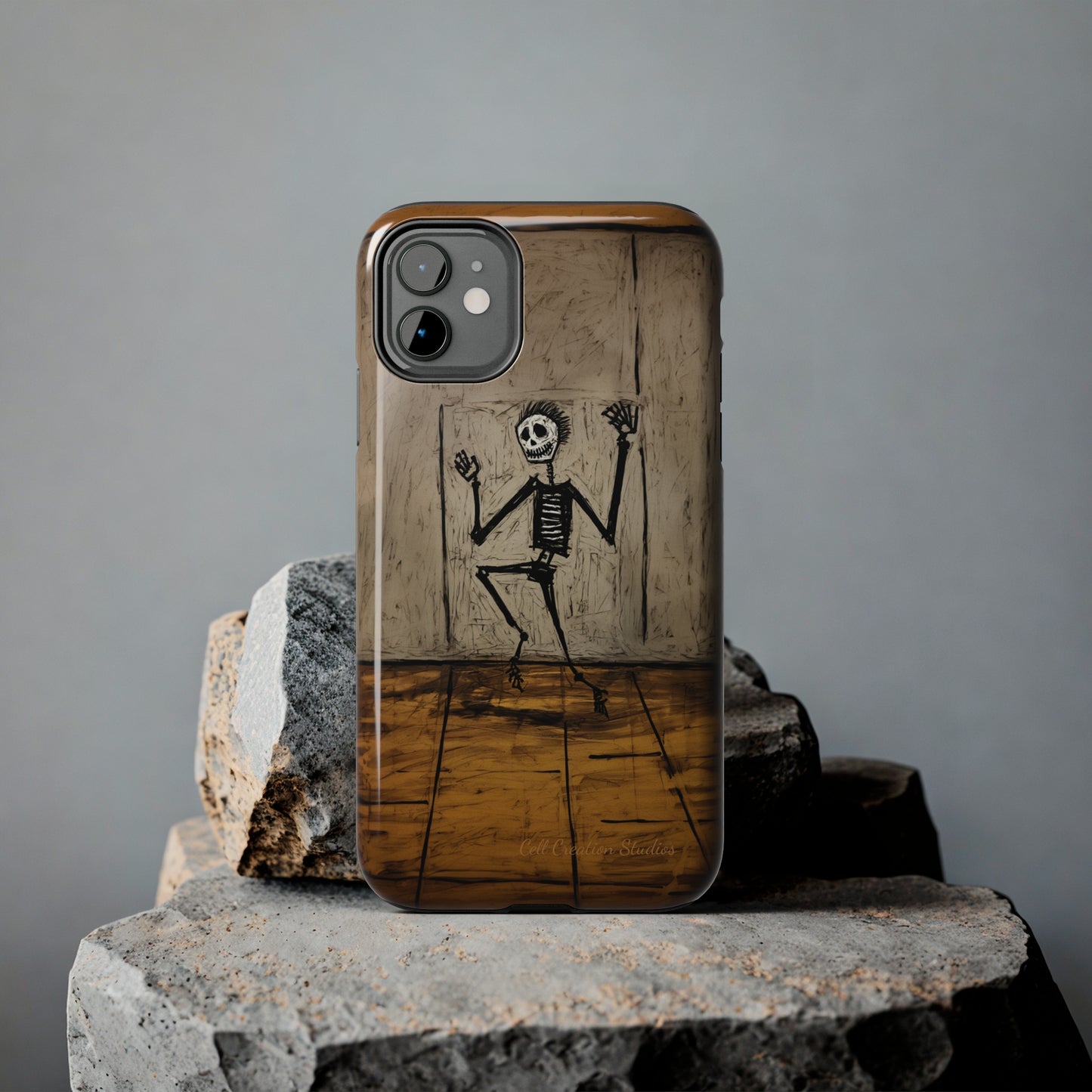 "Groovy Bones Skeleton" -Tough iPhone Cases