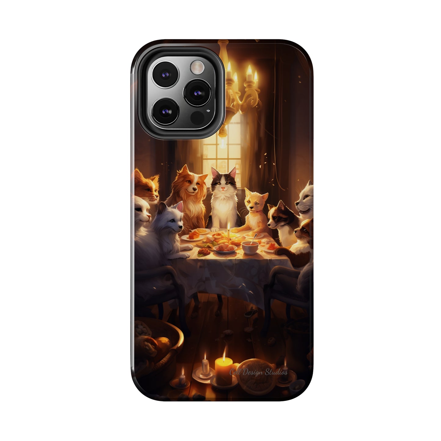 Introducing the "Harmony Feast" Cell Phone Case – Celebrate Unity and Joy! -Tough Phone Cases