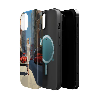 "City Stroll Glamour" Marilyn Monroe Phone Case -MagSafe Tough Cases