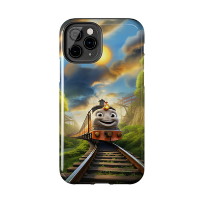 The "Smiling Express Train" Phone Case -Tough Phone Cases