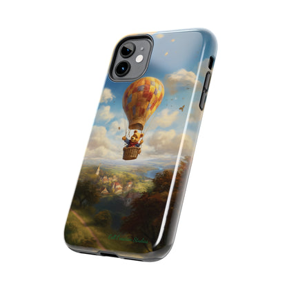 Introducing the "Winnie-The-Pooh's Balloon Adventure" Cell Phone Case – Soar to New Heights in Style -Tough Phone Cases