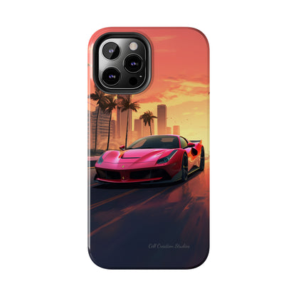 "Sunset Boulevard Ferrari Edition" -Tough iPhone Cases