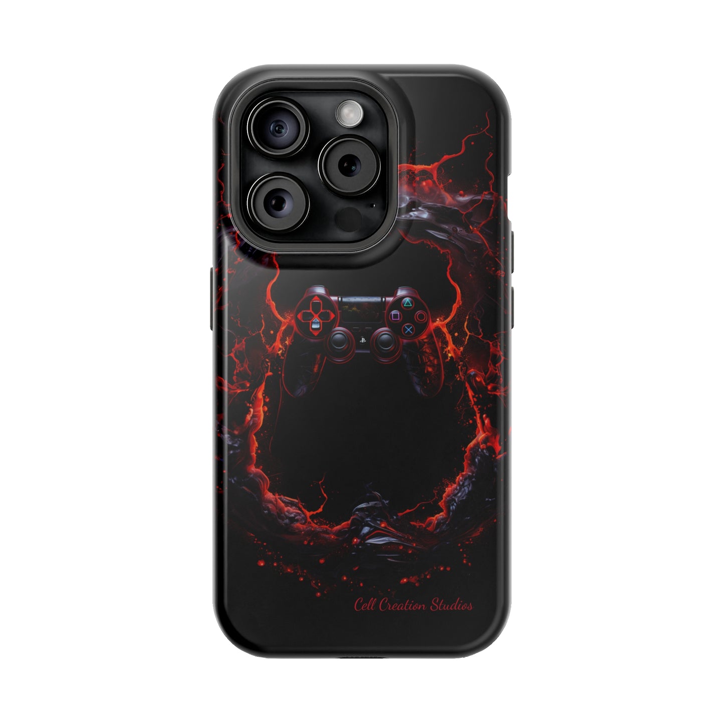 "InfernoGamer Plasma Burst" -MagSafe Tough iPhone Cases