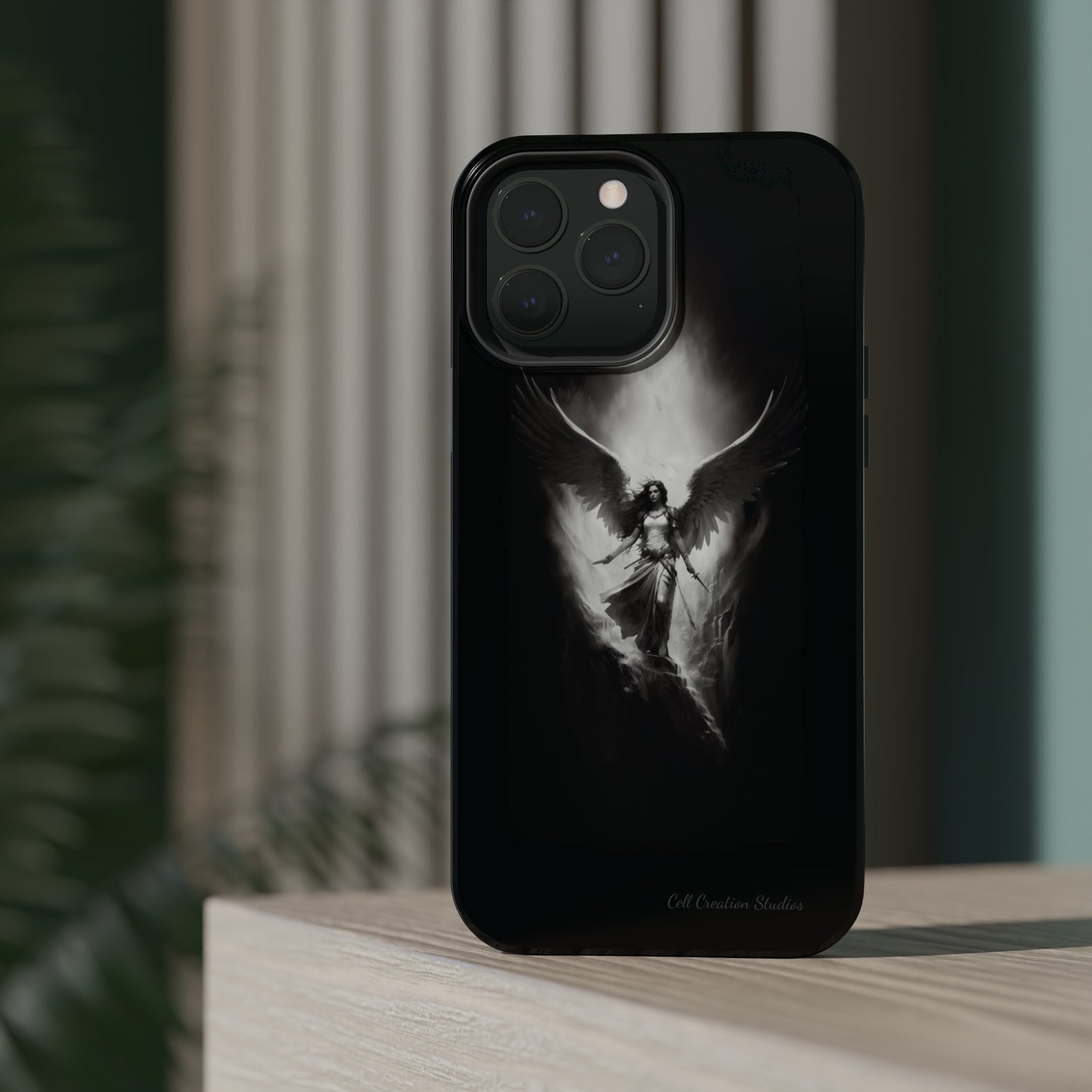 "Celestial Angelic Guardian" -MagSafe Tough Phone Cases