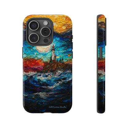 "Coastal Canvas Guardian" -Tough iPhone Cases