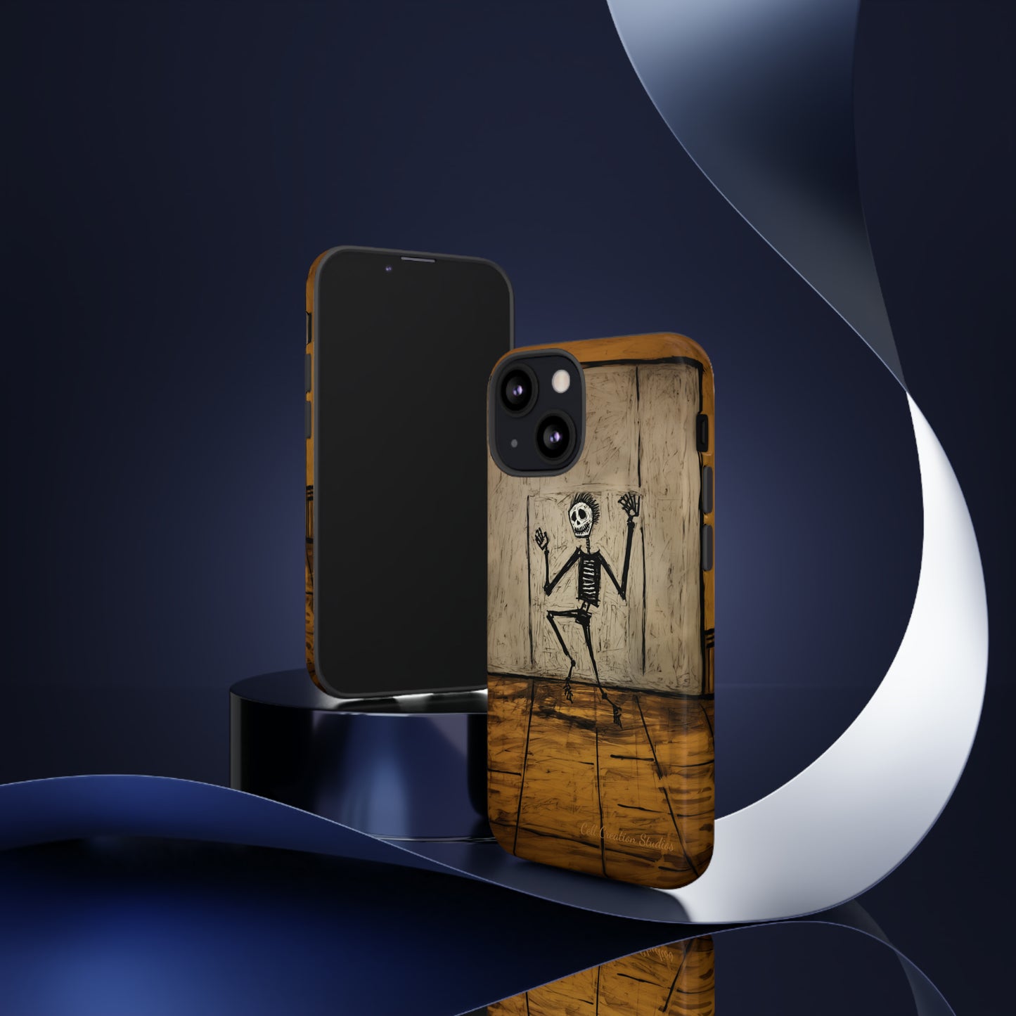 "Groovy Bones Skeleton" -Tough iPhone Cases