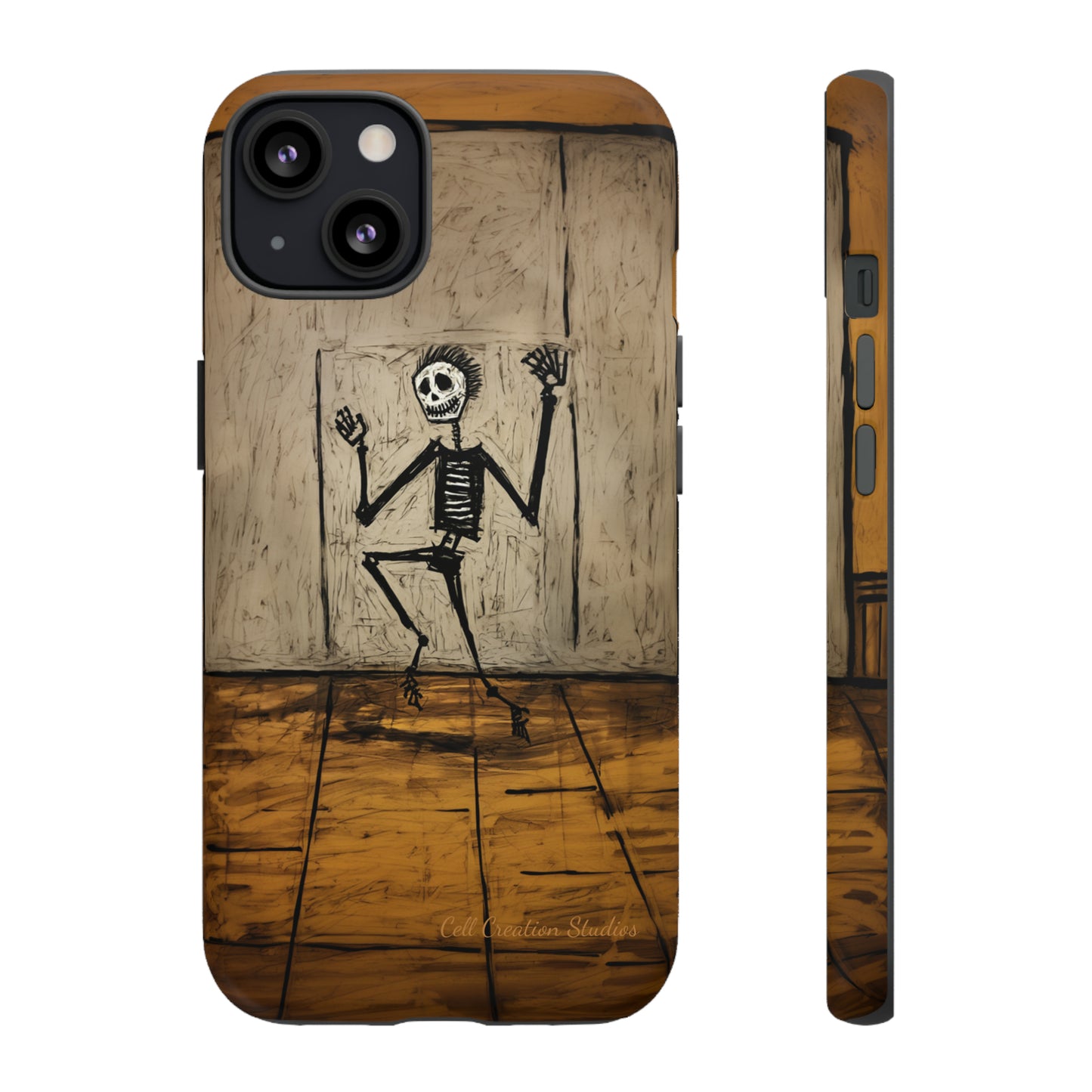 "Groovy Bones Skeleton" -Tough iPhone Cases