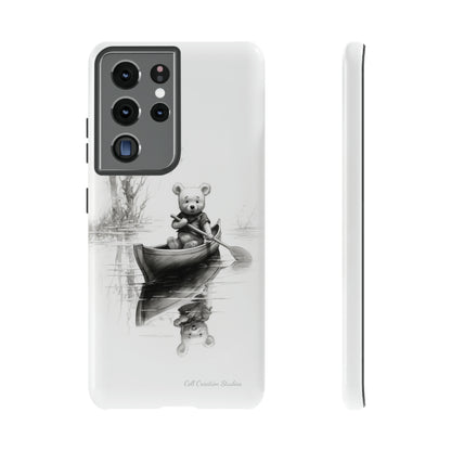 "Winnie-the-Pooh Rowing" Phone Case -Tough Cases