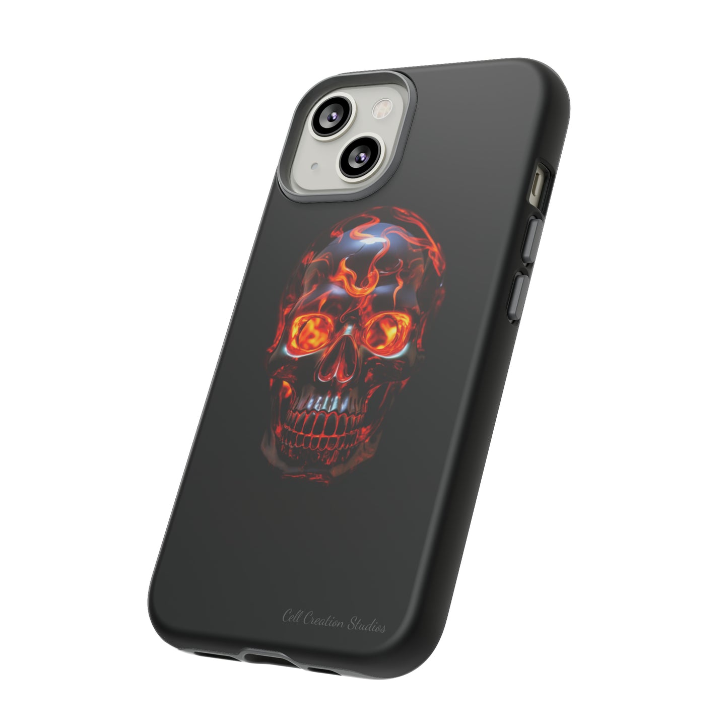 "Inferno Cranium" Phone Case -Tough Cases