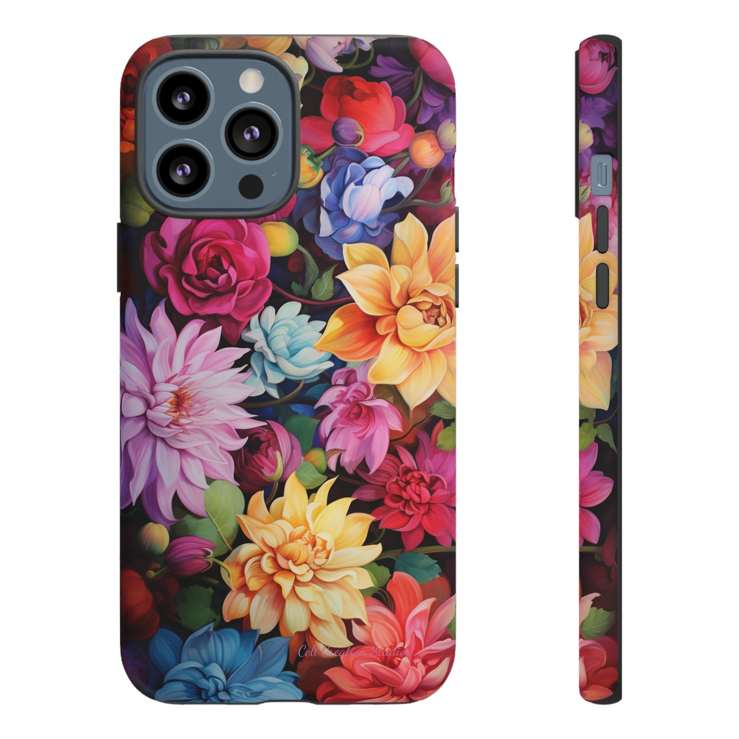 Introducing the "Blossom Beauty" Cell Phone Case – Elevate Your Style with Floral Charm -Tough Cases