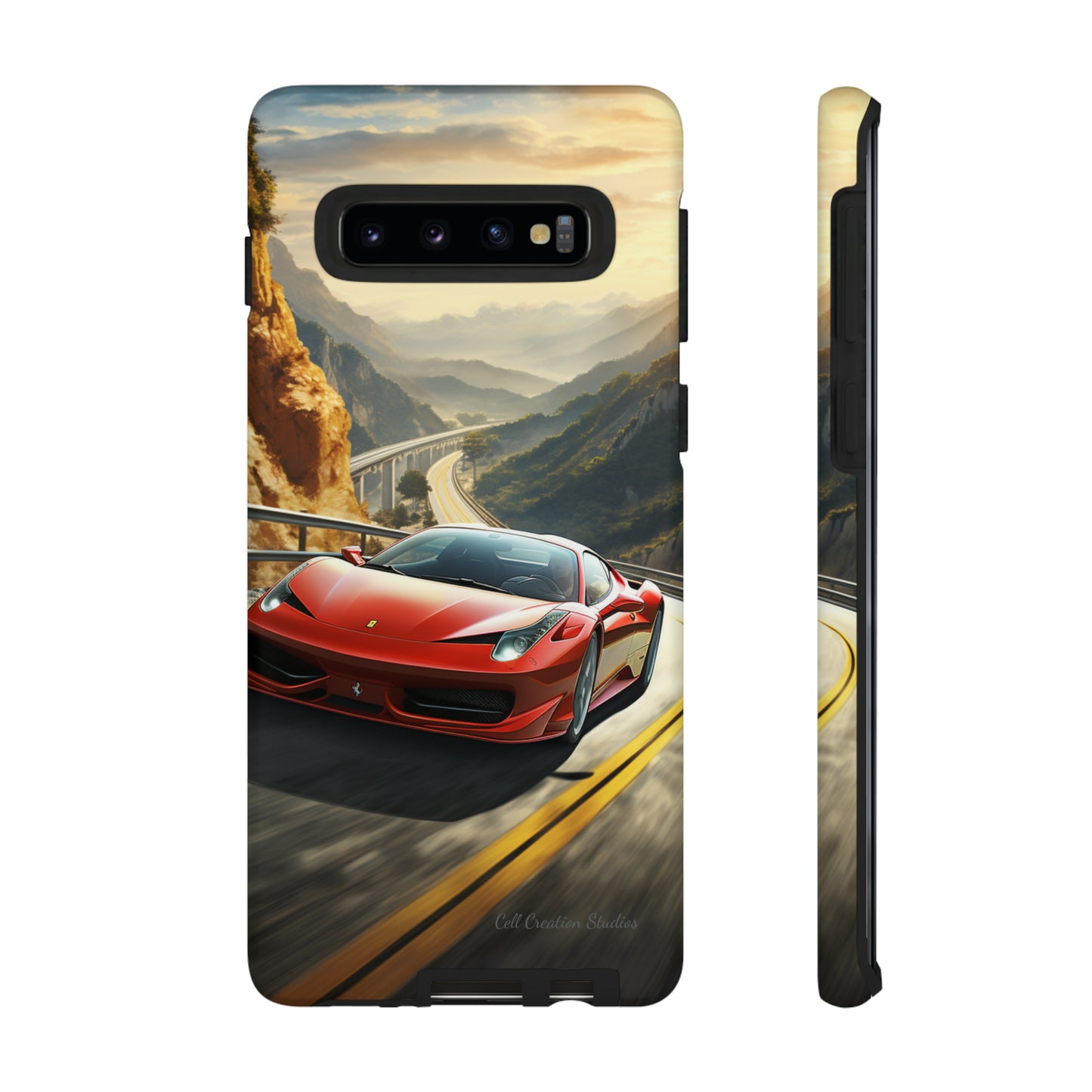 "Mountain Majesty Ferrari Edition" -Tough Samsung Phone Cases