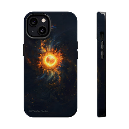 Introducing the "Celestial Sun and Stars" Cell Phone Case – Carry the Cosmos with You -MagSafe Tough Cases