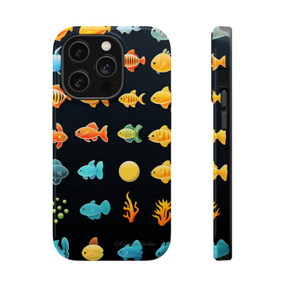 "AquaArt Fish" -MagSafe Tough Phone Cases