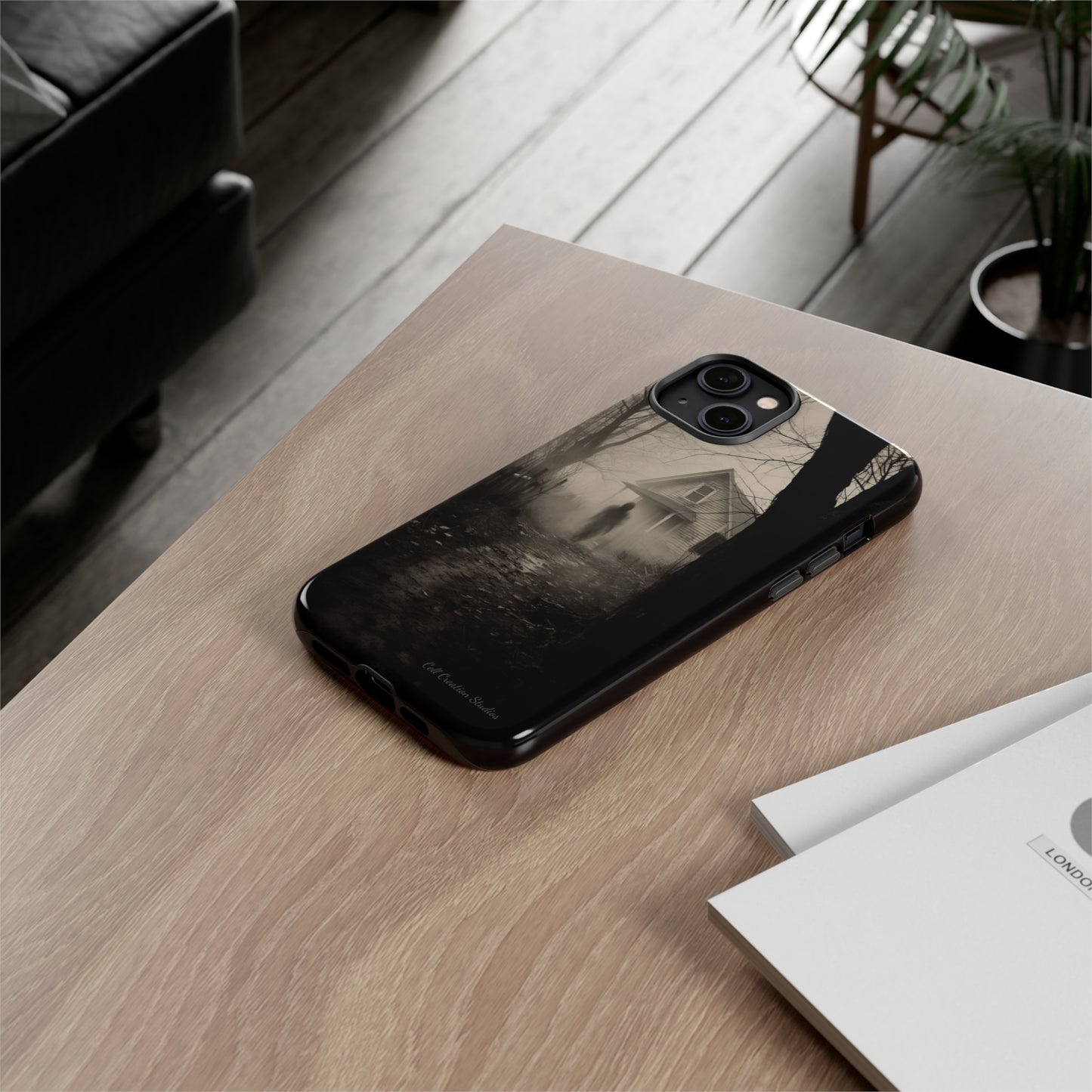 Introducing the "Ethereal Encounter" Cell Phone Case – Unveil the Mystery of the Ghostly Presence -Tough Cases